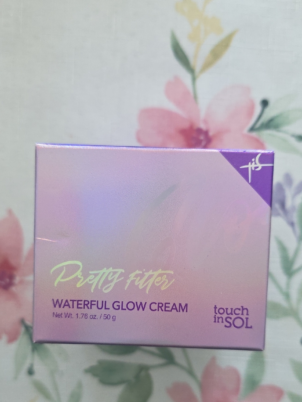 touch in SOL Pretty Filter Waterful Glow Cream - Pink/Purple Packaging